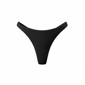New Small High Cut Black Cheeky Bikini‎ Swim Bottoms Booty Brazillian